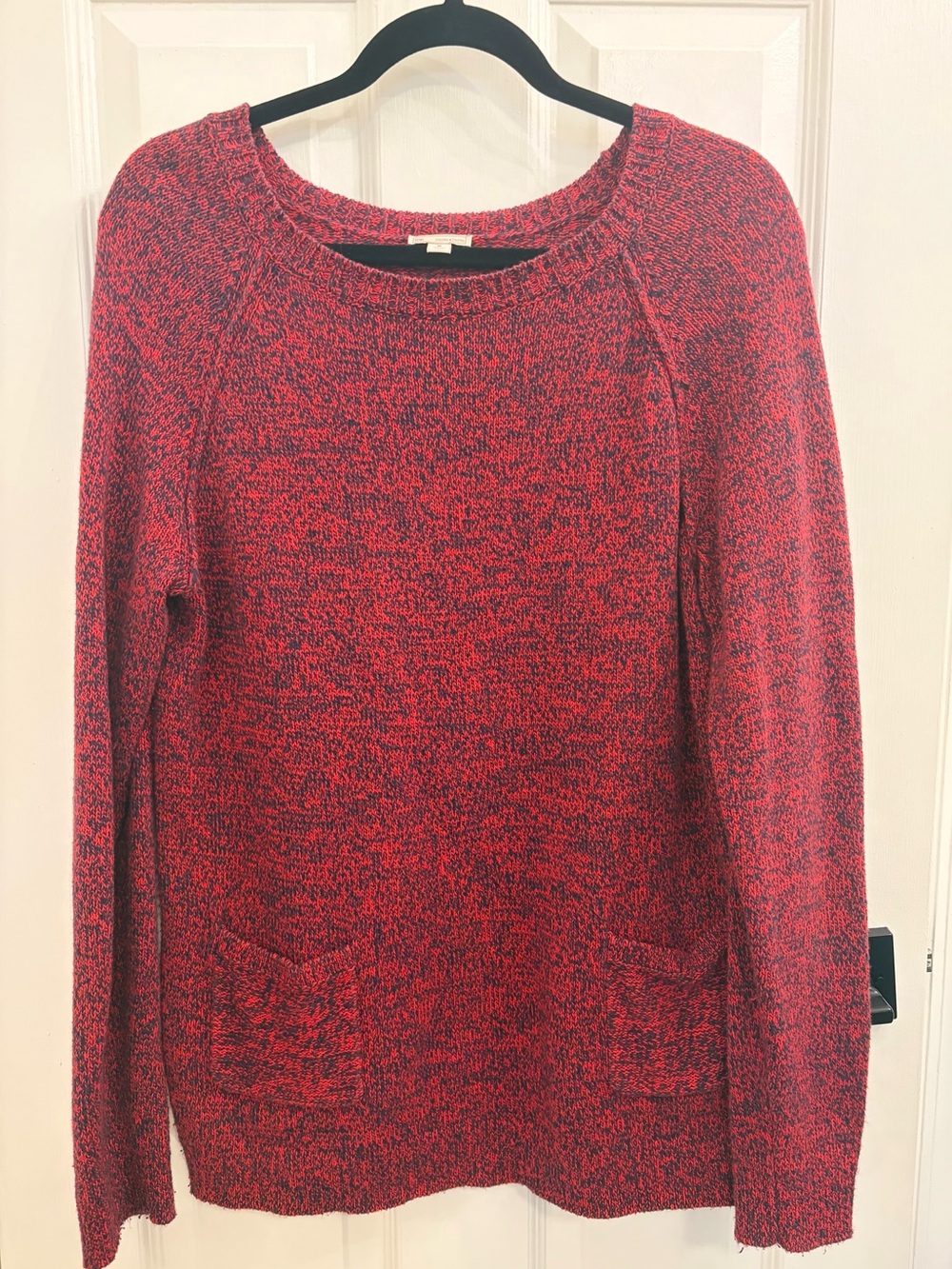 GAP Red and Navy oversized Sweater